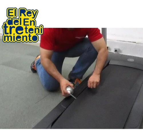 Imagen 4 de 4 de Lubricante P/ Cinta Caminador Silicona Aerosol 16oz - El Rey