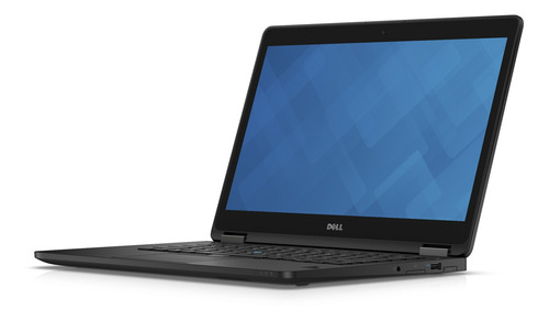 Notebook Latitude E7470 14" color negro 256GB SSD - Intel Core i7 - Bueno (Reacondicionado)