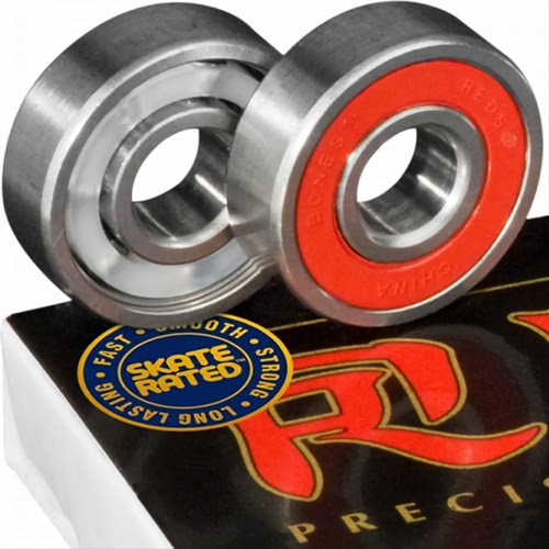 Rolamento Red Bones Reds Skate Patins Long Board Original