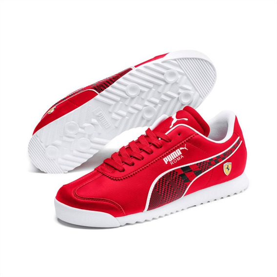 puma ferrari rojos dama