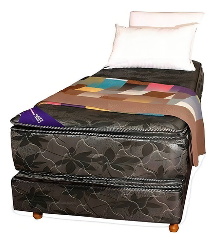 Elite Espuma Magno Magno Gris Individual 190 cm 100 cm No