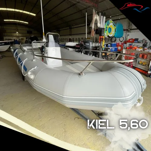 Gomón Semirrigido Kiel 5,60 Con Motor Mercury 115 Elpt 4t