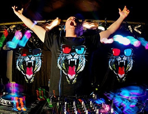 Camisa Led Activada Por Sonido Camisas Con Luz Para Fiestas