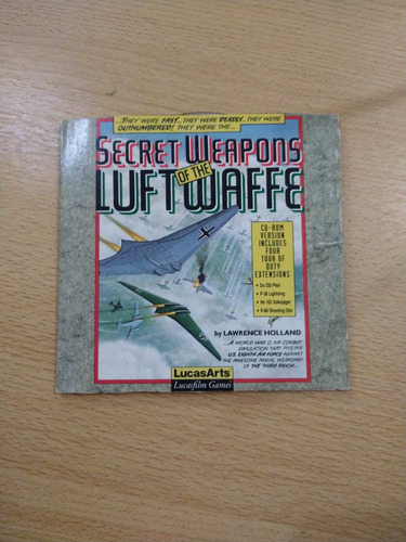 Juego Pc Secret Weapons Of The Luftwaffe Lucasarts