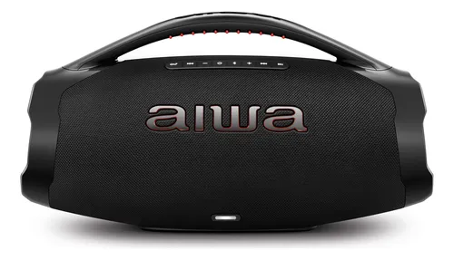 Caixa De Som Boombox Aiwa Aws-bbs-01b 200w Ip66 30hs De Bateria