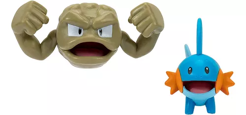 Boneco Pokemon - Pokebola - Clip N Go - Piplup + Poke Bola SUNNY BRINQUEDOS