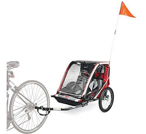 Allen Sports Deluxe - Remolque Infantil De Acero