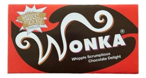Barras De Chocolate Wonka 50 Piezas