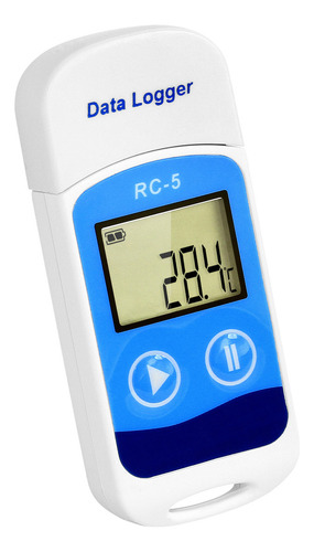 Registrador De Datos De Temperatura Preciso Usb 32000 Puntos