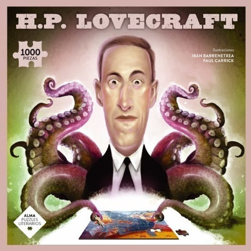 Rompecabezas Puzzle - H P Lovecraft - 1000 Piezas - Alma