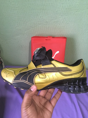 Tênis Puma Disc Cell Gold (edição Limitada)