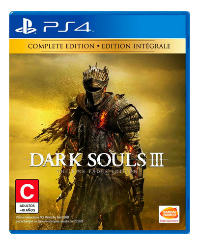 Dark Souls Iii - The Fire Fades Básica + Dlc Playstation 4