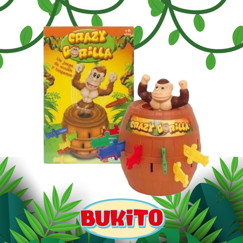 Juego de mesa Crazy gorilla Ditoys 611