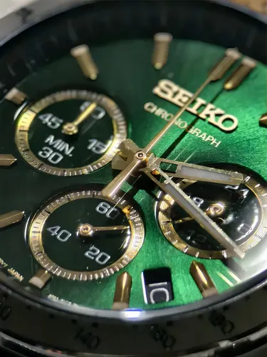 Relógio masculino Seiko Selection Chronograph Sbtr017, pulseira