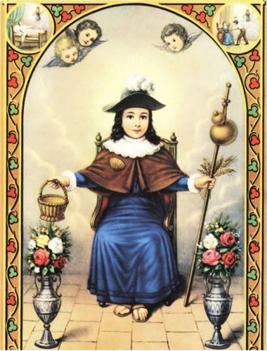 Santo Niño De Atocha En Azulejo