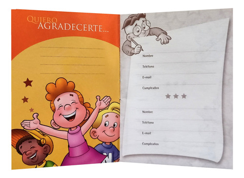 Librito Anotador Para Niños Comunicate Con Dios