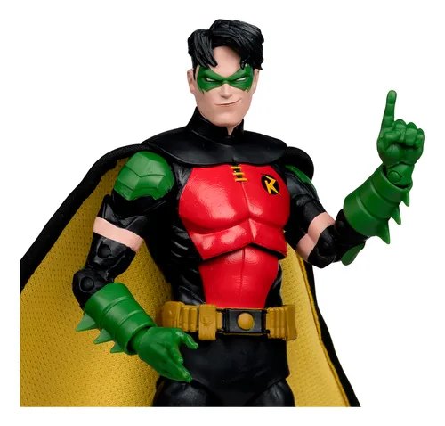 Dc Multiverse Robin Tim Drake - Mcfarlane Robot Negro
