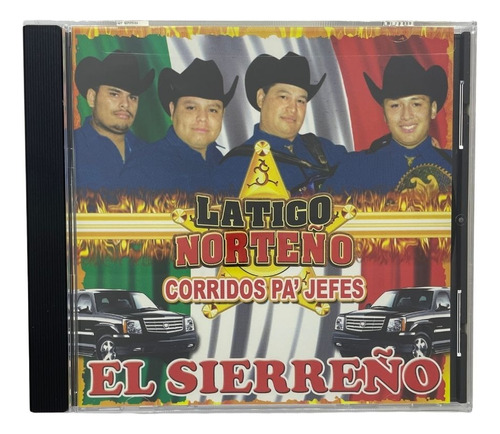 Disco Original Latigo Norteño Corrido Pa Jefes