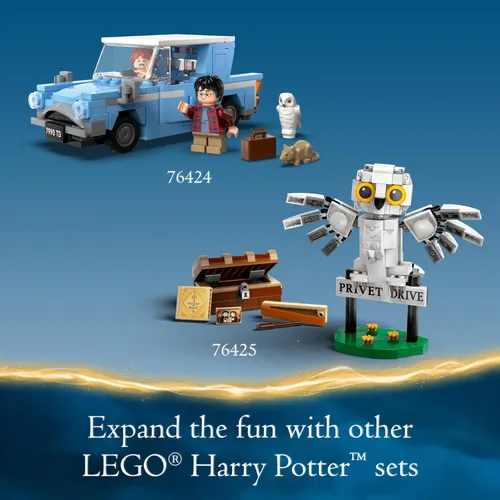 Ford Anglia Volador De Juguete Lego Harry Potter Con 2 Minif