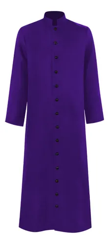 Bata Medieval De Sacerdote De Iglesia, Chaqueta, Sotana, Pre