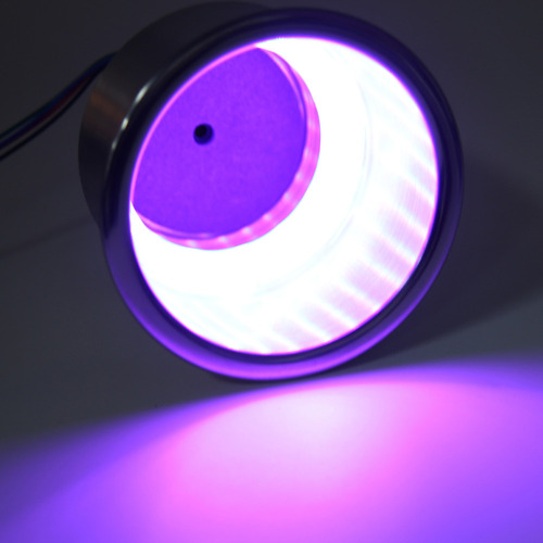 Suporte Para Copos De Bebida Rgb Para Carro De 14 Leds De Aç