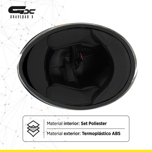 Casco Moto Vertigo Dominium Argentina Ed Limitada. Gravedadx