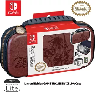 Deluxe Travel Case Tloz Breath Of The Wild (rds) Switch Lite
