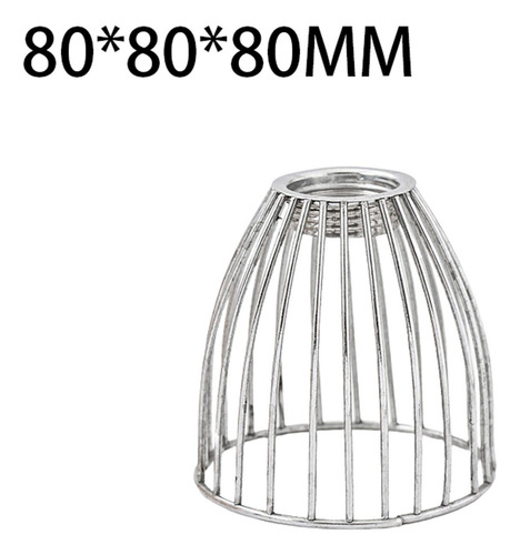 4 Jaula Protectora De Bombilla Para Pantalla De Lámpara