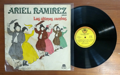 Ariel Ramirez Las Ultimas Zambas 1980 Disco Lp Vinilo