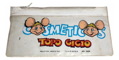 Topo Gigio Antiguo Portacosmeticos