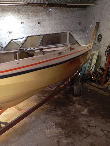 Vendo Lancha Fiesta Proa Abierta Con Motor Johnson 115