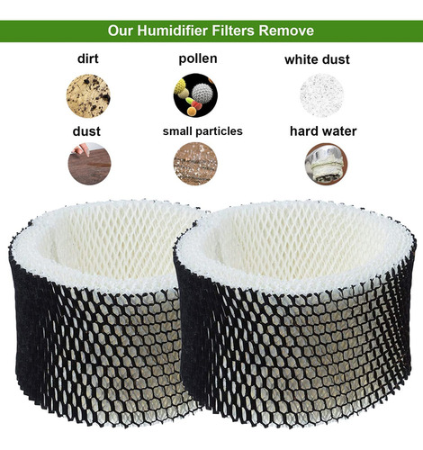 Lxiyu Paquete De 8 Filtros Absorbentes De Humidificador Comp