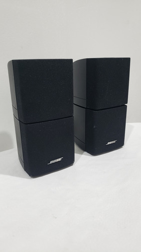Cubos Bose Acoustimass Doble, Altavoz Satelite Bose/bocinas Negro (Usado)
