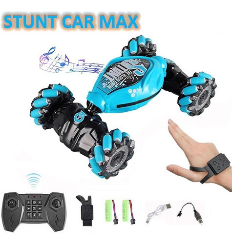 Carro 2 Controles Remoto E Gesto Acrobático Stunt Off Road