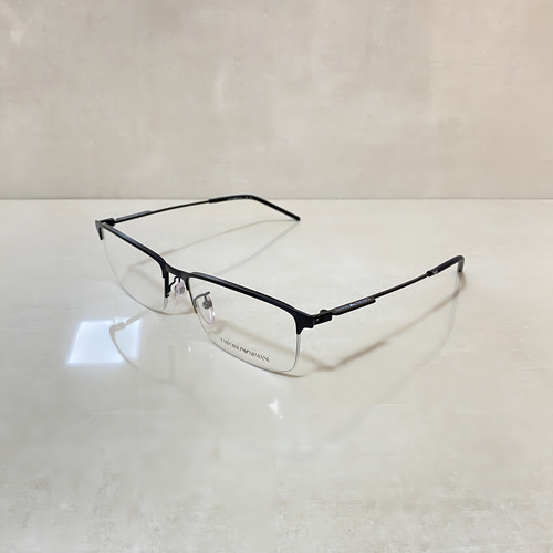 Óculos De Grau Empório Armani Preto Fosco Ea1168d 3001-56 Tamanho 56