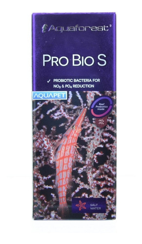 Pro Bio S 50ml Aquaforest Bactérias Probióticas Para Aquário