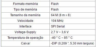 Imagem 7 de 7 de 25q64fvsig 25q64 W25q64 Winbond Memória Bios 3.3v Virgem