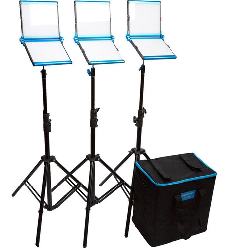 Dracast Silver Series Led1000 Daylight Foldable 3-light Kit