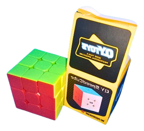 Cubo Rubik Mágico Armado Fácil Antiestrés Eqy655 3*3