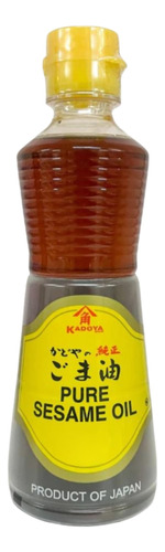 Aceite De Sésamo Puro X218ml Kadoya Japonés