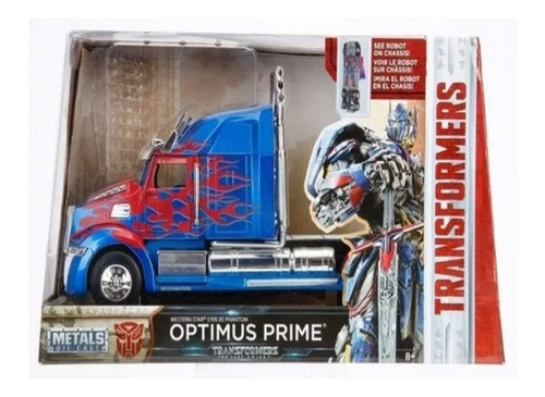 Transformers Auto Optimus Prime Jada 1.24 Amoamisjuguetes