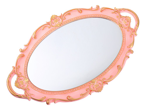 Espejos Decorativos Para Pared, Bandeja De Tocador Rosa