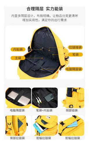 Mochila De Viaje Al Aire Libre For Estudiantes Universitari
