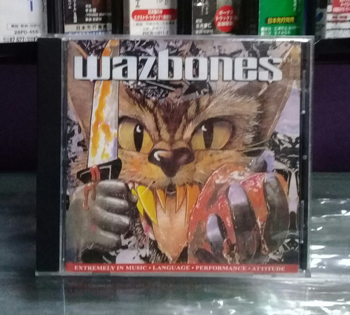 Tigertailz- Wazbones. Cd Russia. 