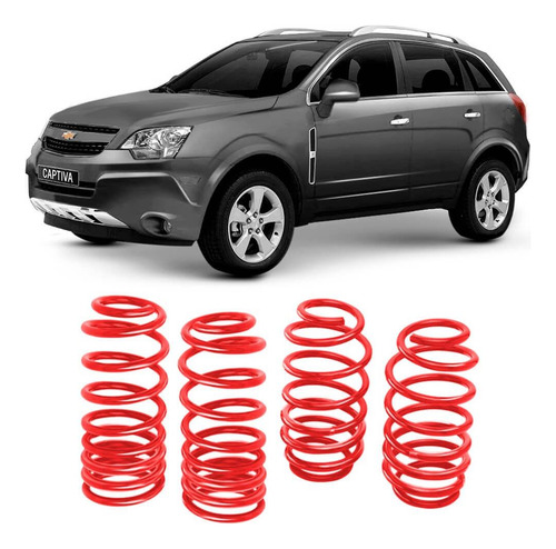 4 Mola Esportiva Captiva 3.6 2008 A 2010 Dianteiro Traseiro