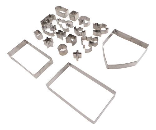 Kit De Moldes 3d Gingerbread House, Cortador De Aço Inoxidáv