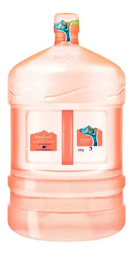 Envase De Bonafont Para Agua 20l. Usad0 Con Tapa Vacio