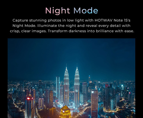Hotwav Note 15 Dual Sim 64 Gb Azul 4 Gb Ram Octaalchipset 13mp+5mp