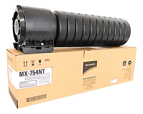 Sharp Cartucho De Toner Mx754nt / Equipos Mxm624n Mxm754n