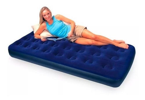 Imagen 2 de 6 de Colchon Inflable 1 Plaza Outdoora